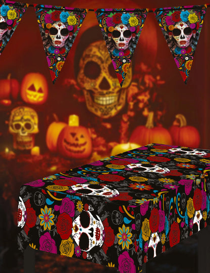 Catrina Dia de los Muertos 137 x 274 cm Tabla de masă