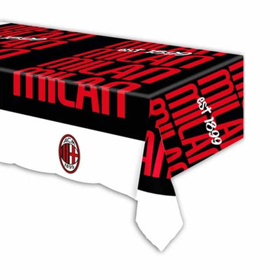 Față de masă din hârtie AC Milan™ 120 x 180 cm