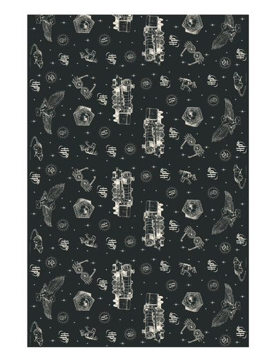 Față de masă din hârtie Harry Potter™ 180 x 120 cm