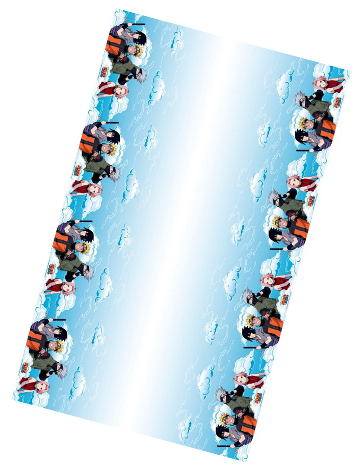 Nappe en papier recyclable Naruto Shippuden™ 136 x 228 cm