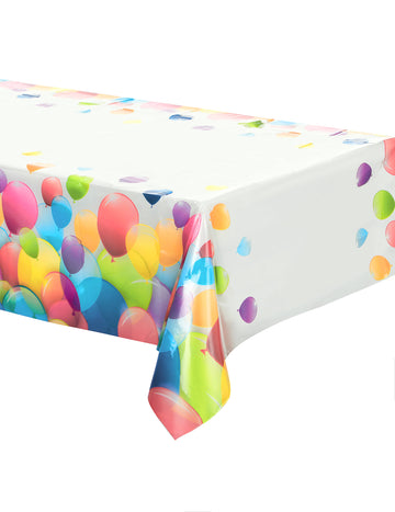 Față de masă din plastic cu baloane zburătoare 120 x 180 cm 