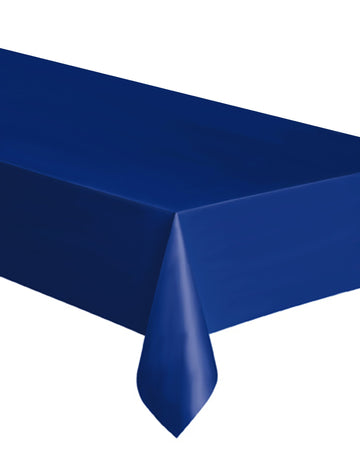 Tabel de plastic albastru bleumarin 137 x 274 cm