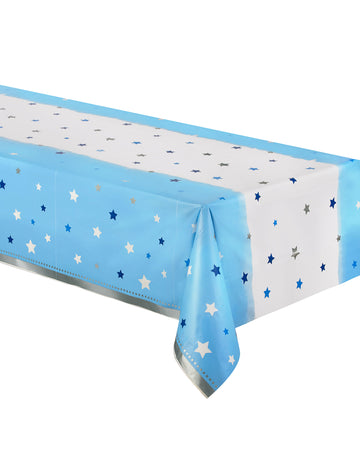 Față de masă din plastic Blue One Little Star, 137 x 259 cm stea