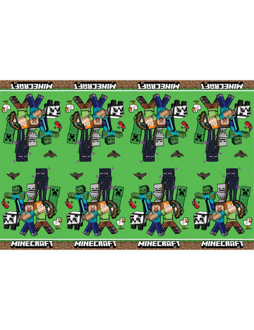 Minecraft plastic de masă 120x180cm