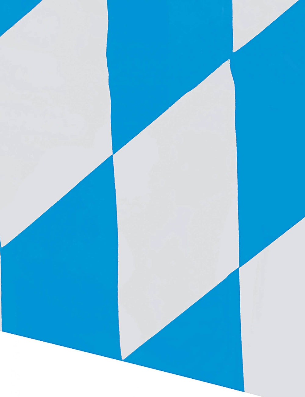 Detaliul motivelor cu romburi ale feței de masă din plastic festivalul berii