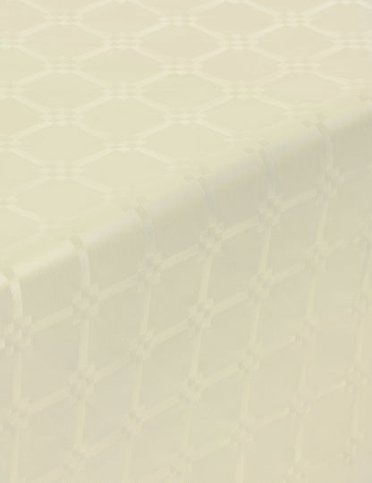 Détail du motif de la nappe en rouleau papier damassé pour fête