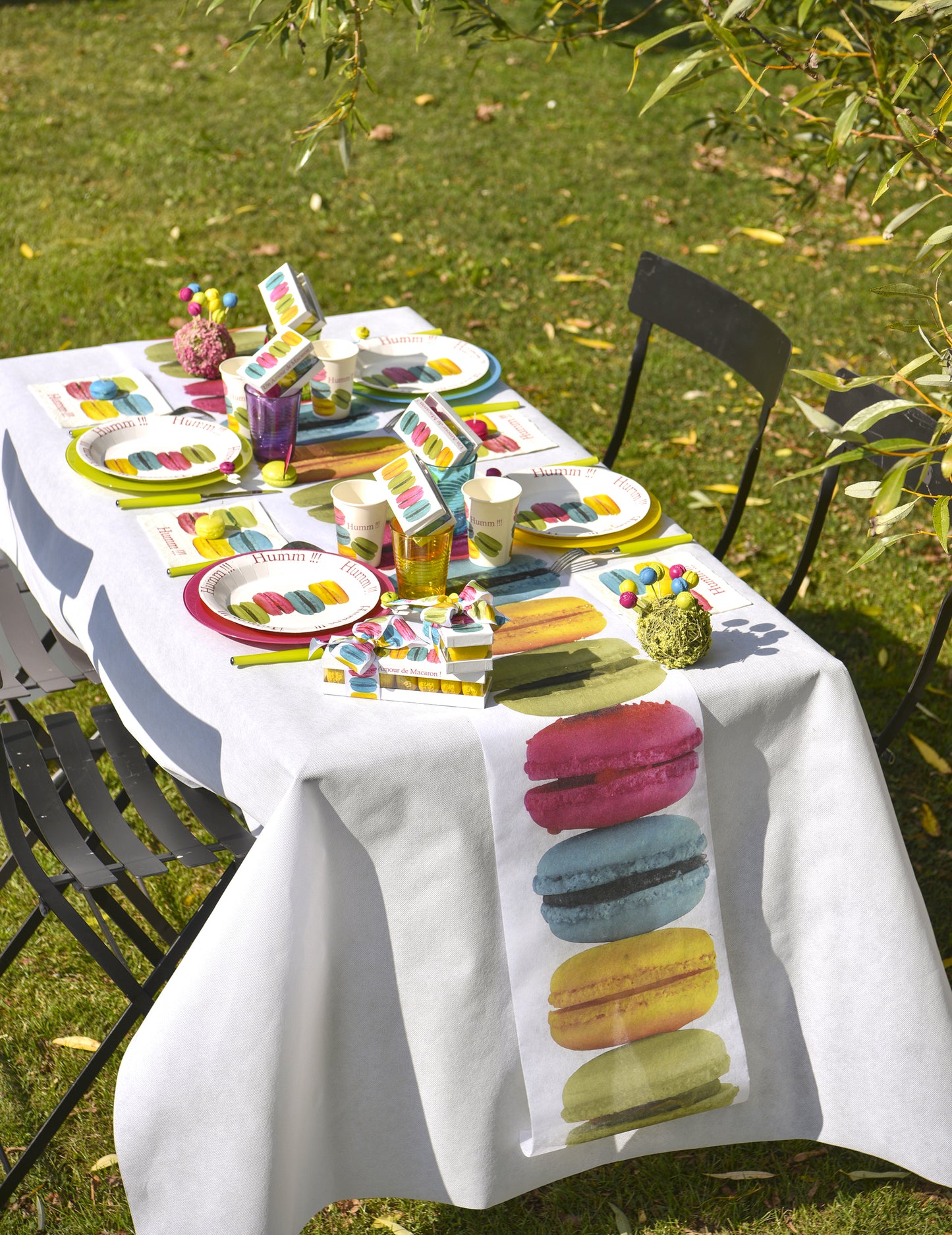 Nappe intissée blanche 150 x 300 cm