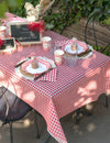 Nappe intissée vichy rouge 120 cm x 5 m