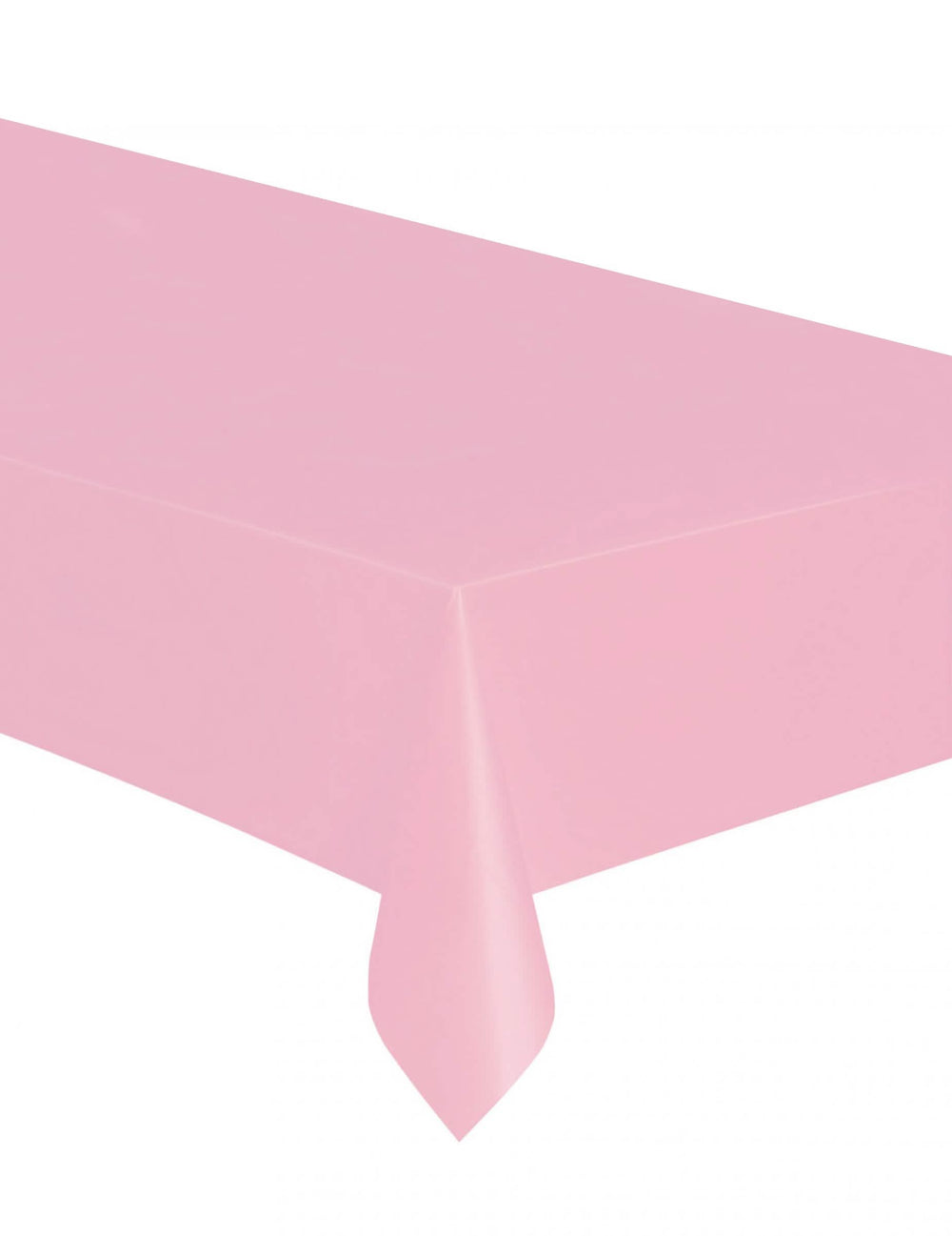 Față de masă rectangulară din plastic roz deschis