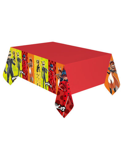 Față de masă roșie Ladybug™ 120 x 180 cm