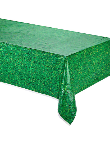 Efect de iarbă de pe masă de plastic verde 137 x 274 cm