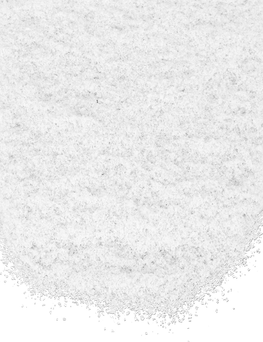 Neige poudreuse papier ignifugé blanche