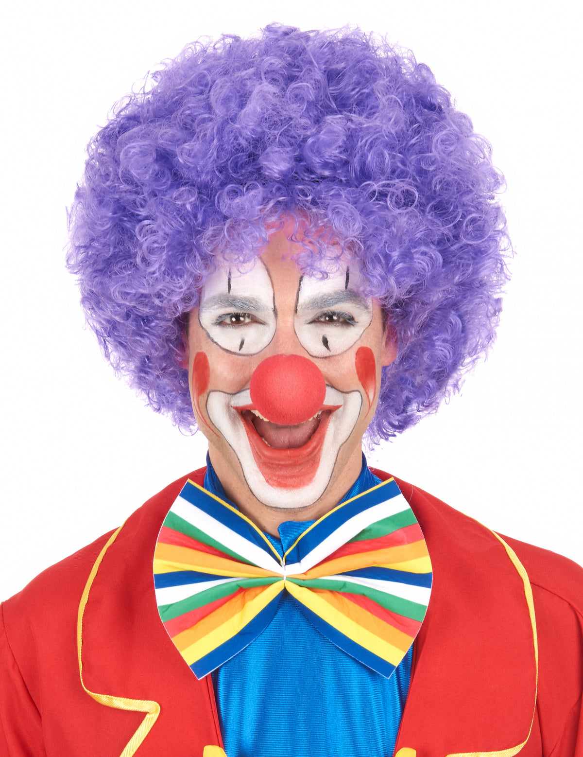 Nez de clown mousse pour adulte rouge
