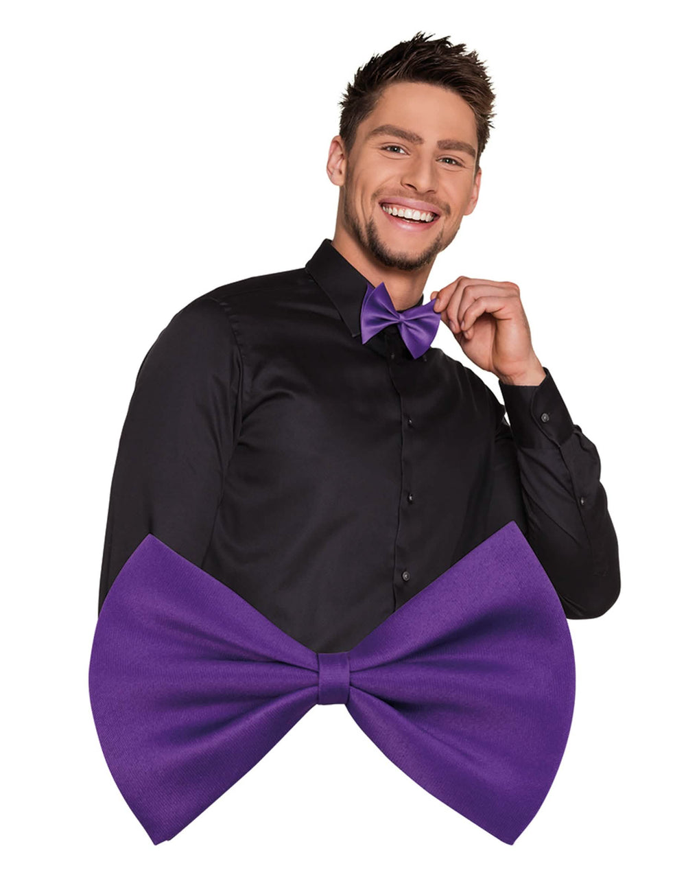 papion pentru adult mov