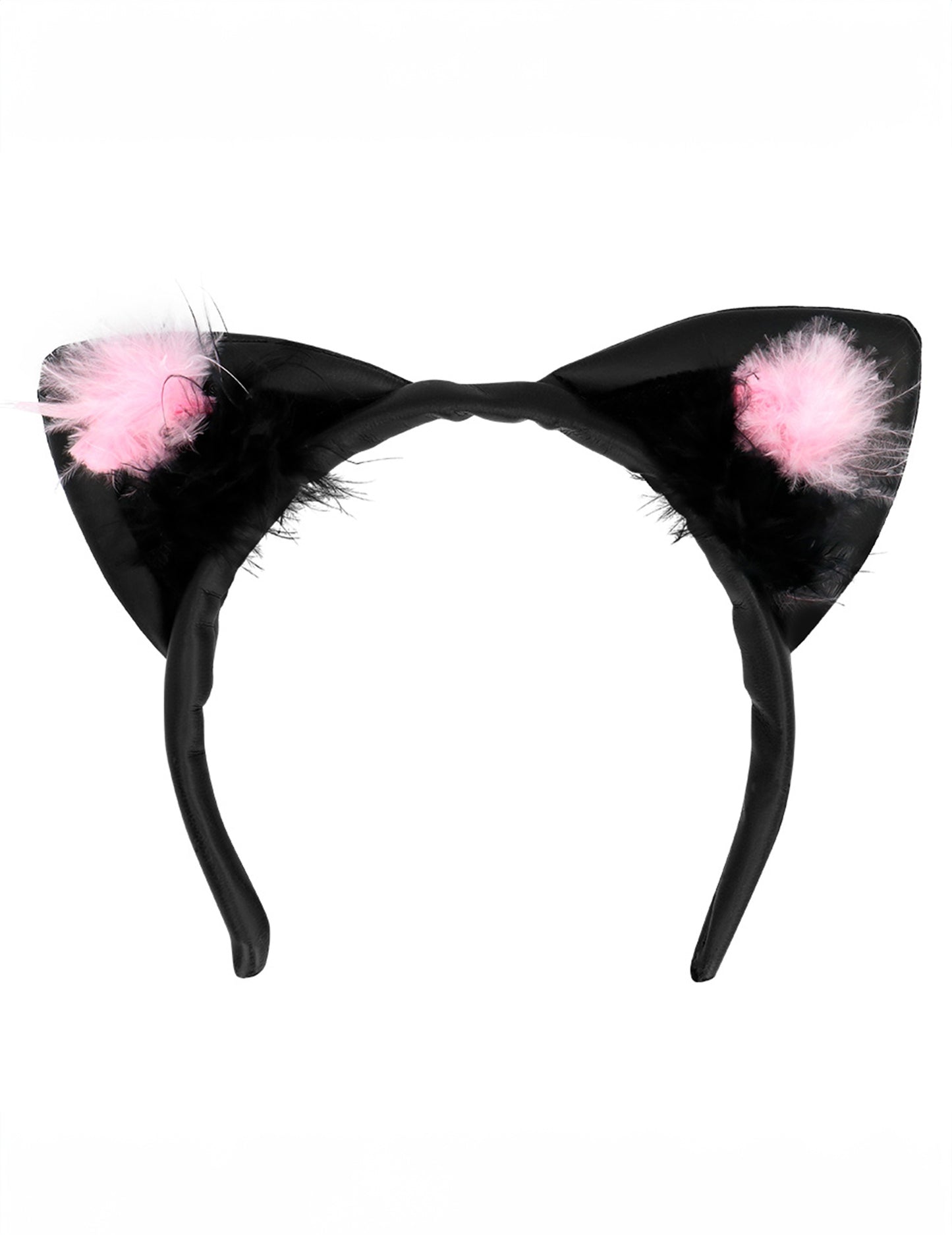 Vedere din față a urechilor de pisică pentru femei