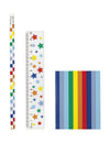 Set papetărie curcubeu – 18 piese