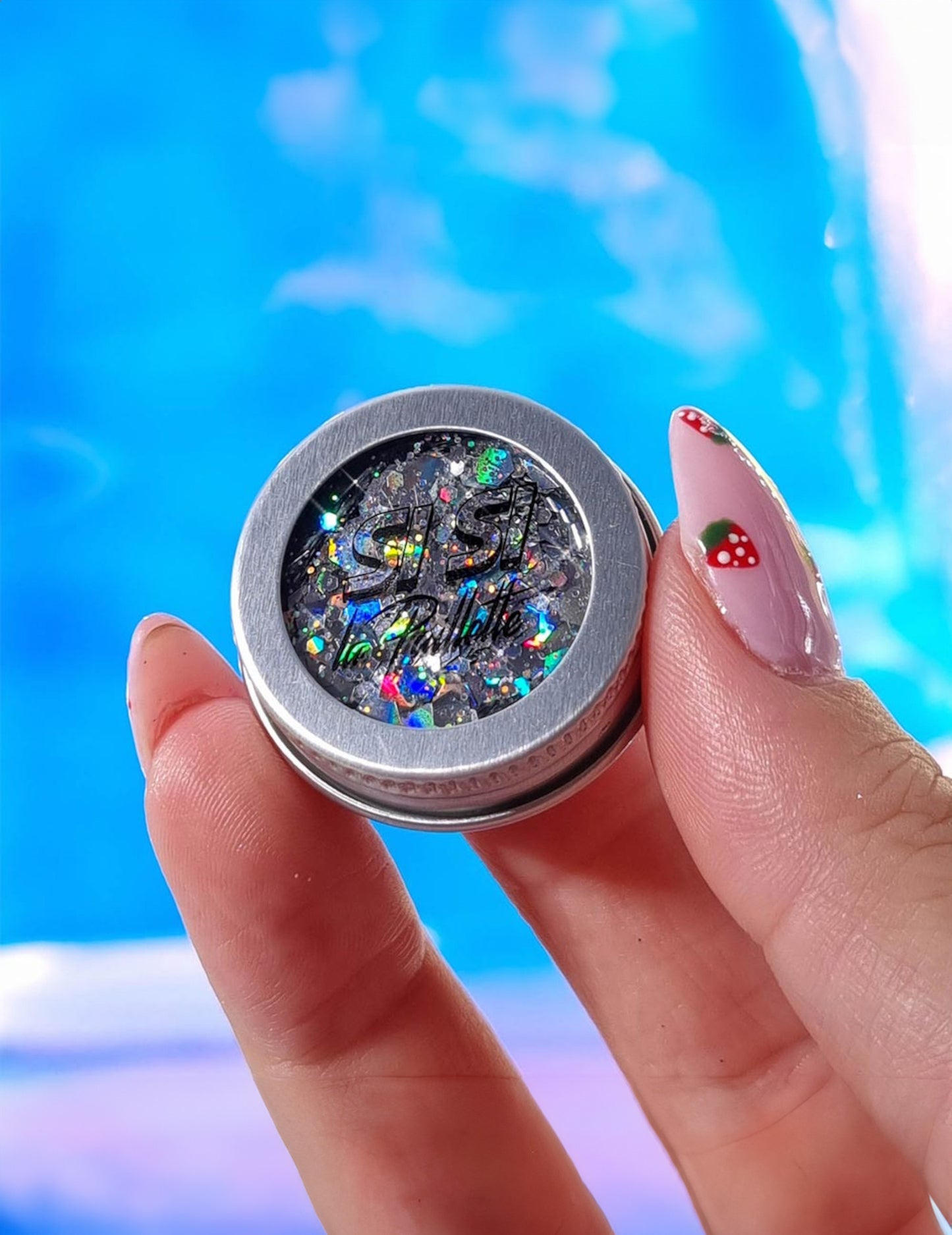 Glitter biodegradabil y'holo - dacă sclipirea