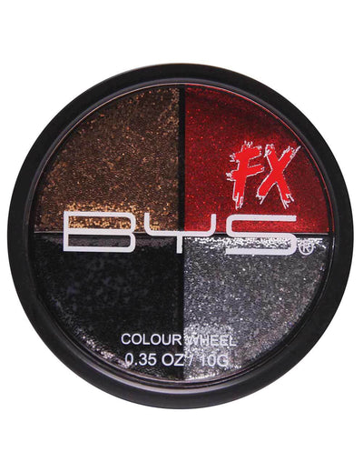 Paletă 4 farduri cu sclipici 10 g
