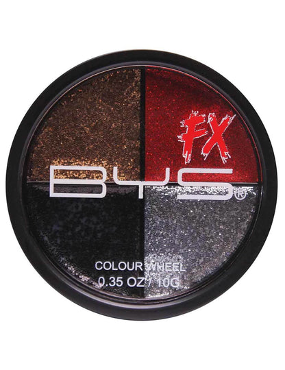 Paletă 4 farduri cu sclipici 10 g