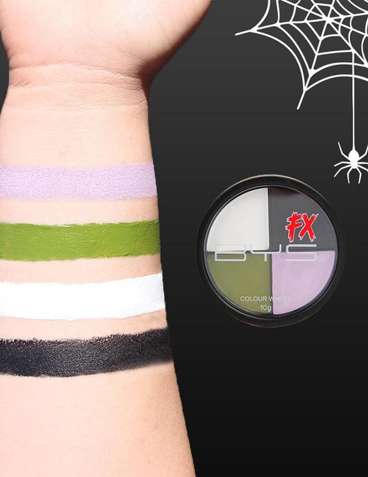 Paletă machiaj 4 culori Halloween zombie 10 g