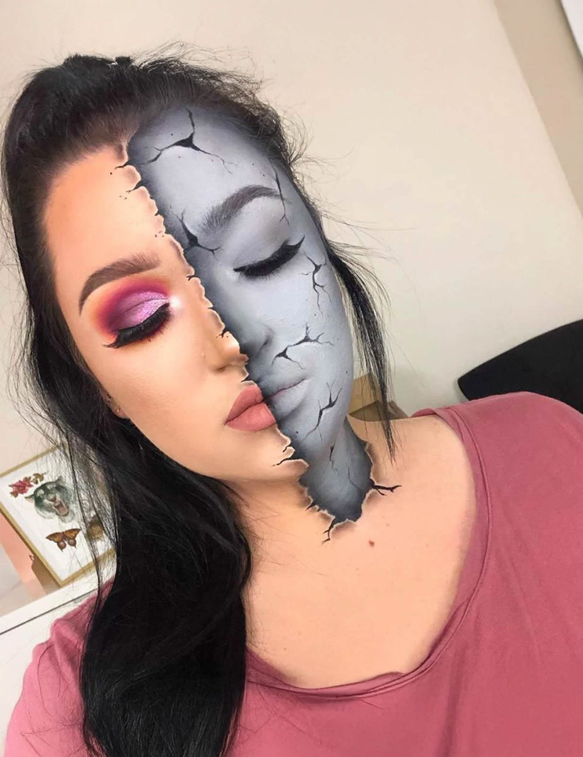 Paletă machiaj 4 culori Halloween zombie 10 g