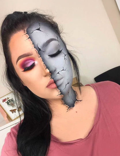 Paletă machiaj 4 culori Halloween zombie 10 g
