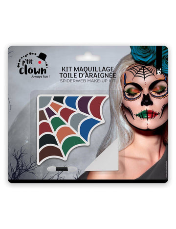 Paletă de machiaj web de Halloween Spider