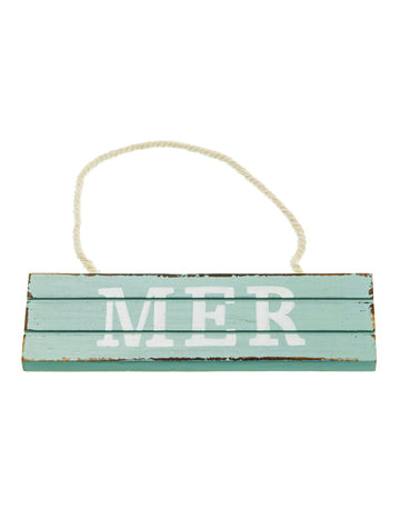 Îmbarcare din lemn în lemn albastru din lemn 15 x 4,5 cm