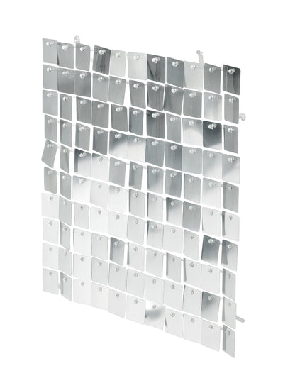 Panou argintiu strălucitor argintiu 30 x 30 cm