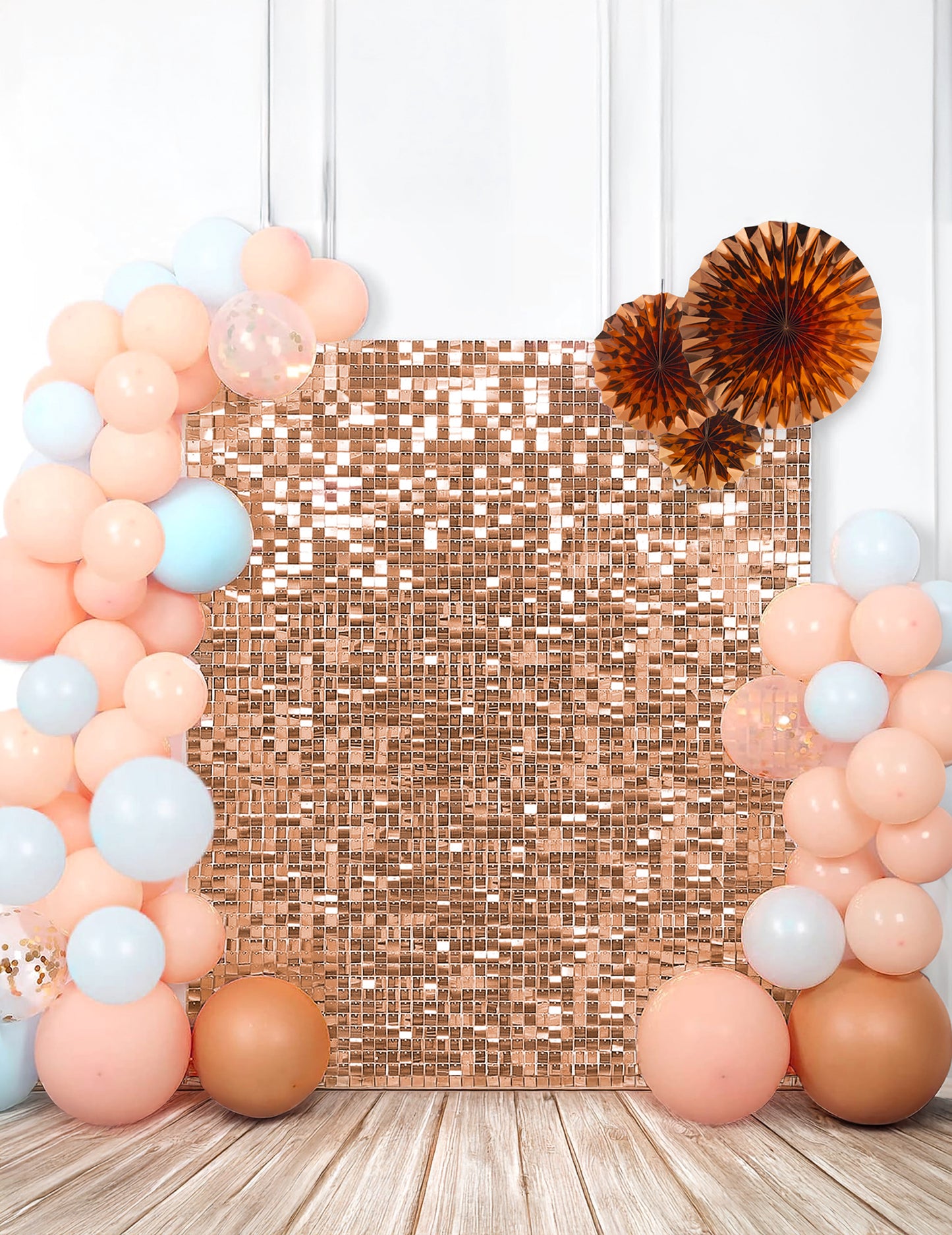 Fundal roz lucios 30 x 30 cm