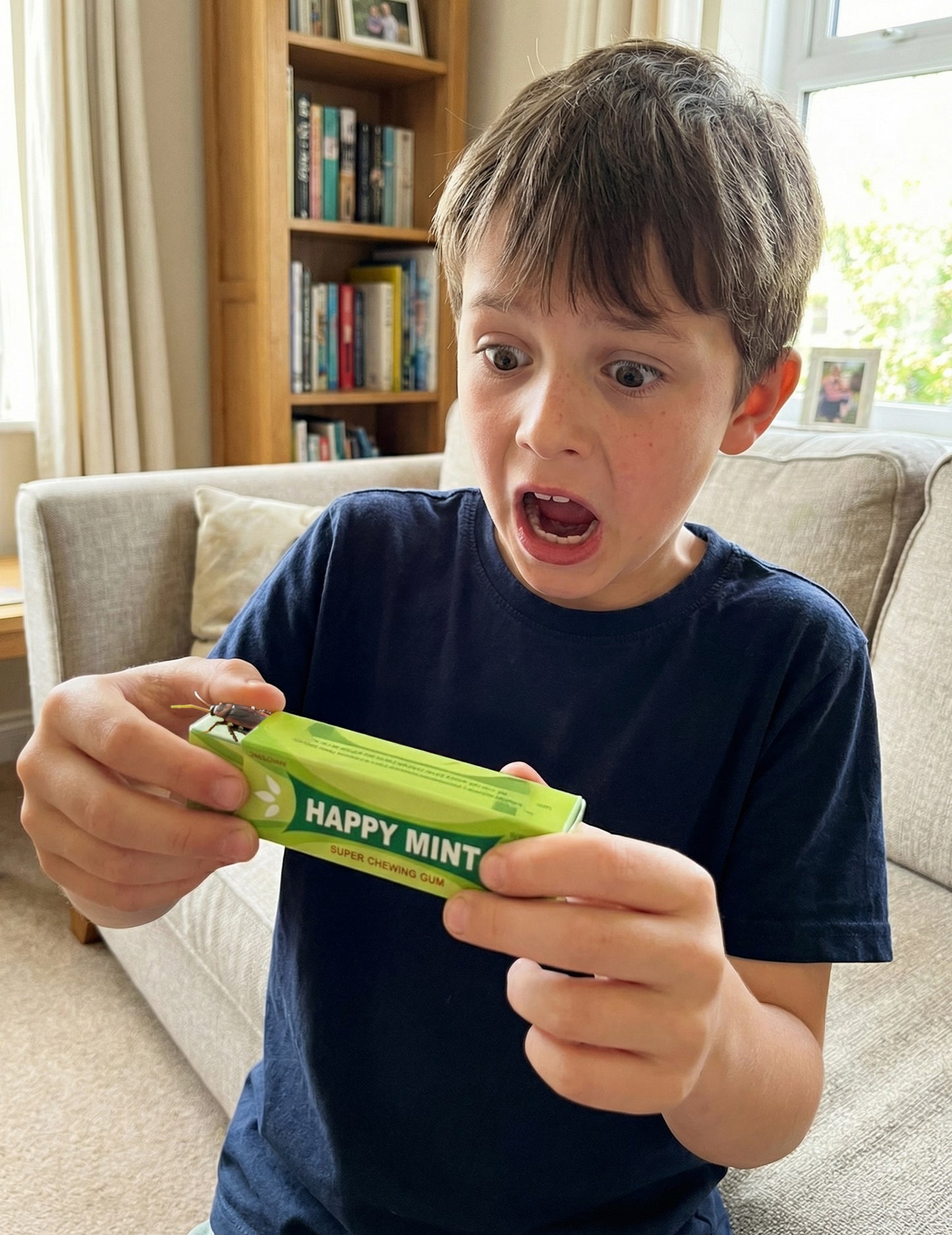 Pachet de gumă de mestecat cu insecte - glume și farse 