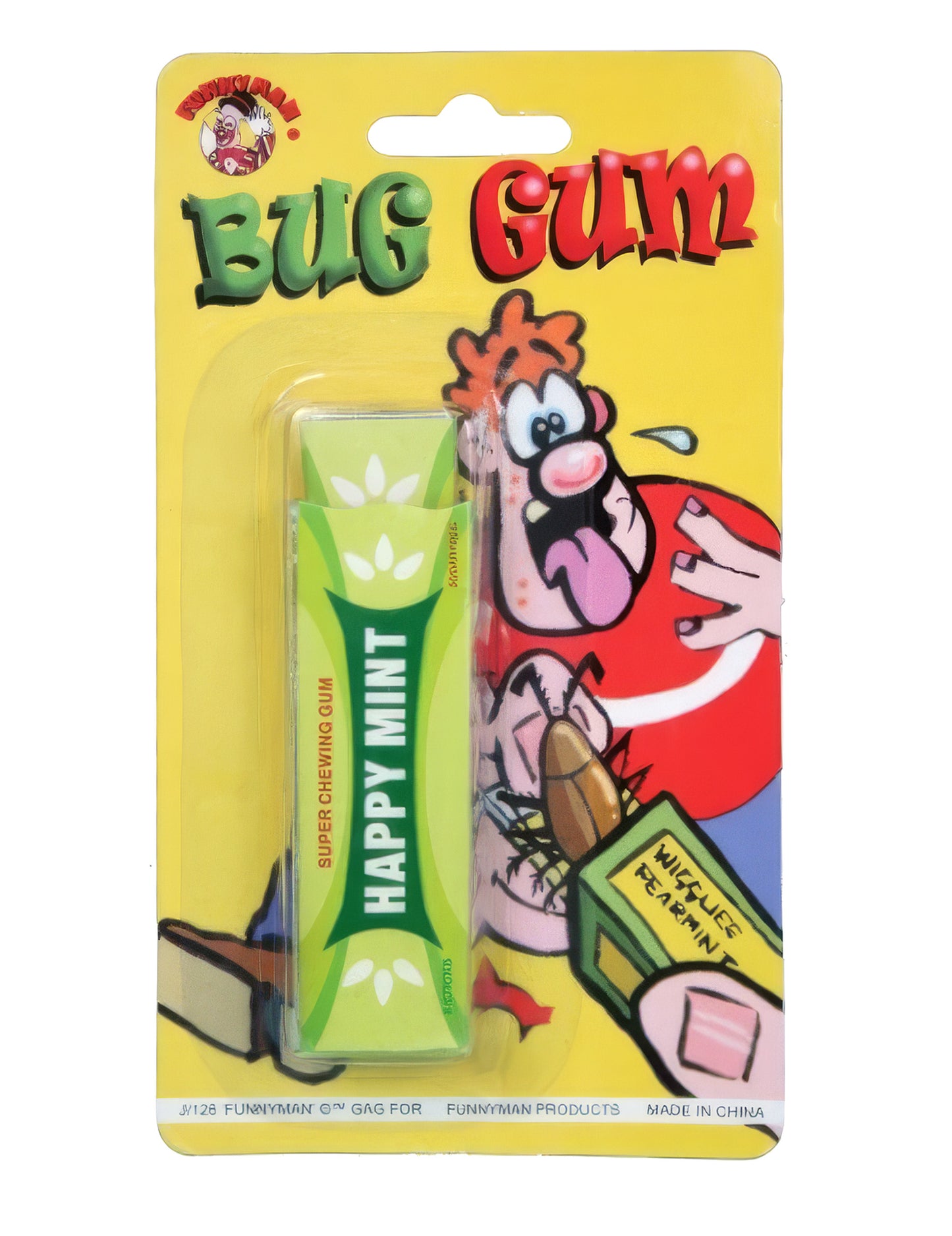 Pachet de gumă de mestecat cu insecte - glume și farse 