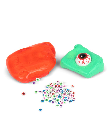 Pastă și slime cu glob ocular și mini ochi scrunchems