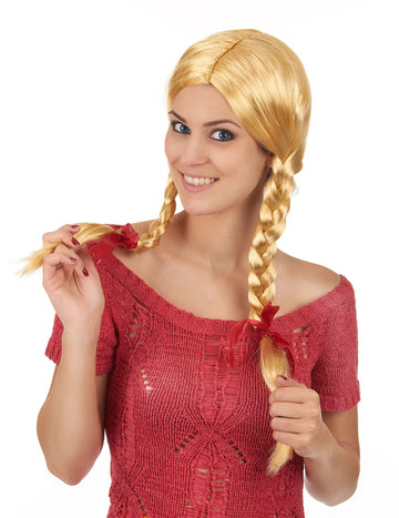 Peruca blondă de femeie pentru femei