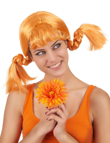 Peruca roșie roșie de sex feminin