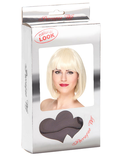 Blondă de lux de lux Square Short cu Frede Woman