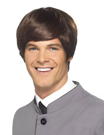 Peruca maro a bărbaților din anii '60