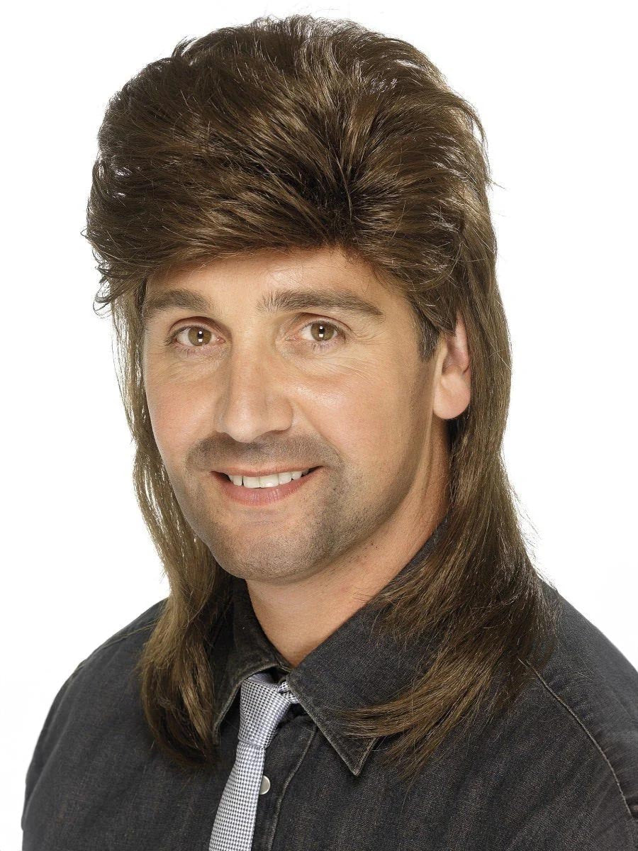 Peruca de ciorchine maro bărbaților