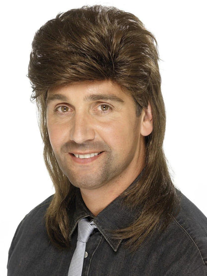 Peruca de ciorchine maro bărbaților