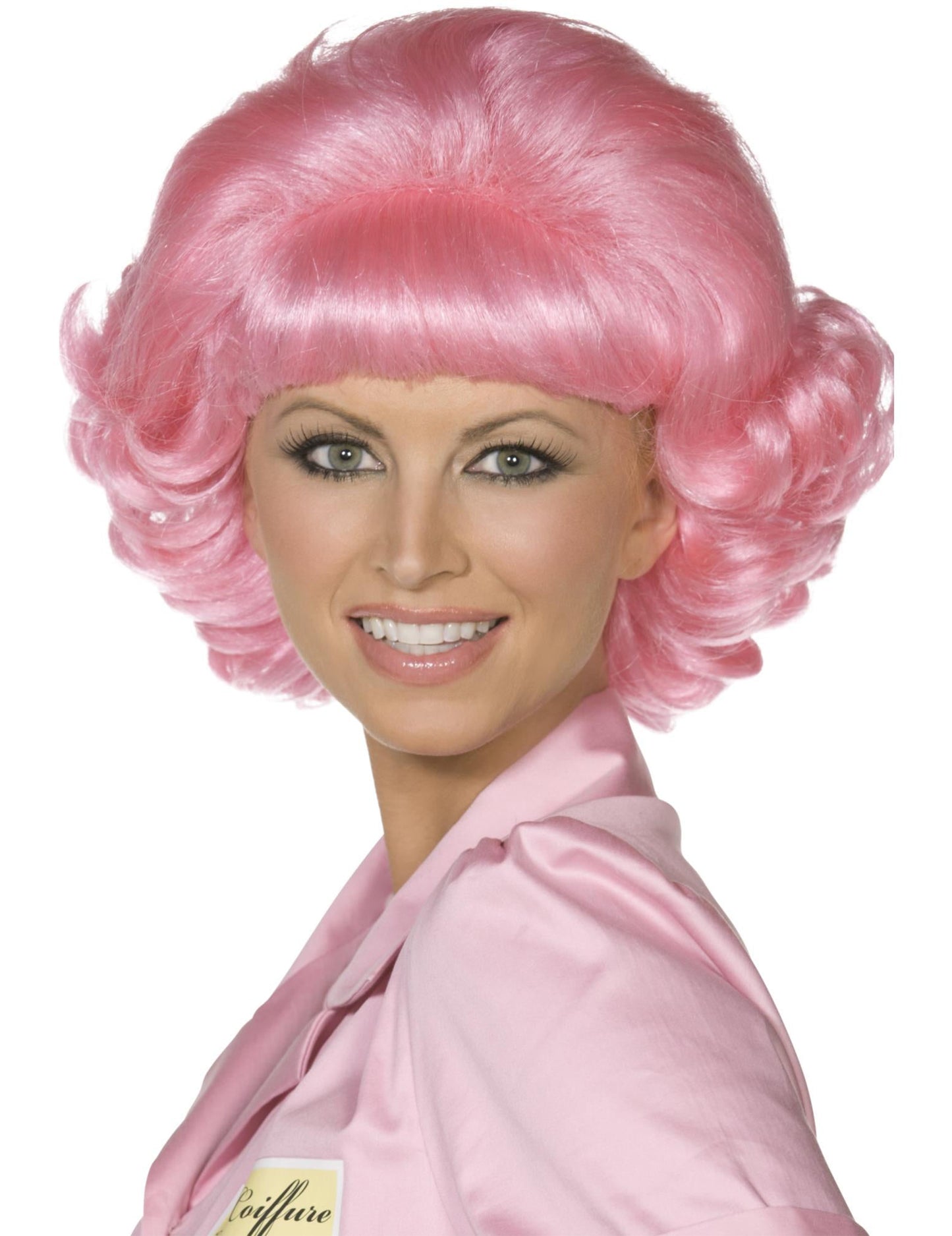 Grease Woman Pink Peruca roz