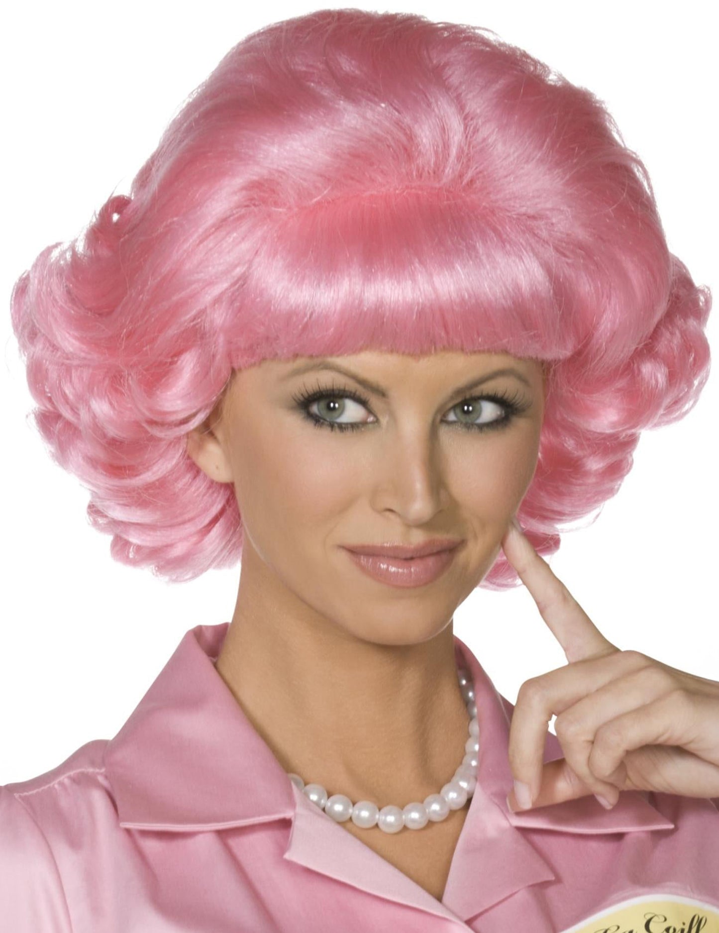 Grease Woman Pink Peruca roz