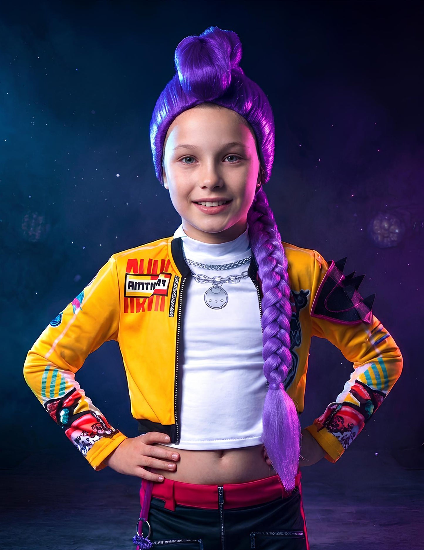 Perucă Rumi Kpop Demon Hunter fată 