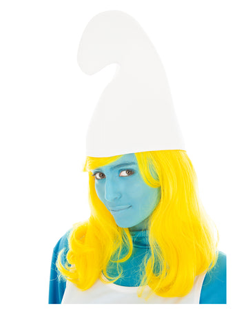 Peruca pentru adulți Smurfette