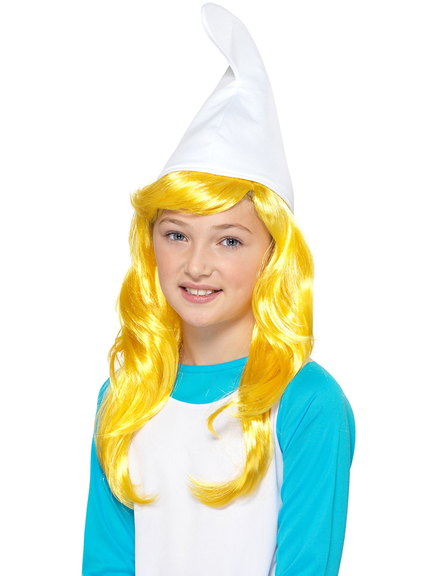 Perucă Smurfette pentru copii