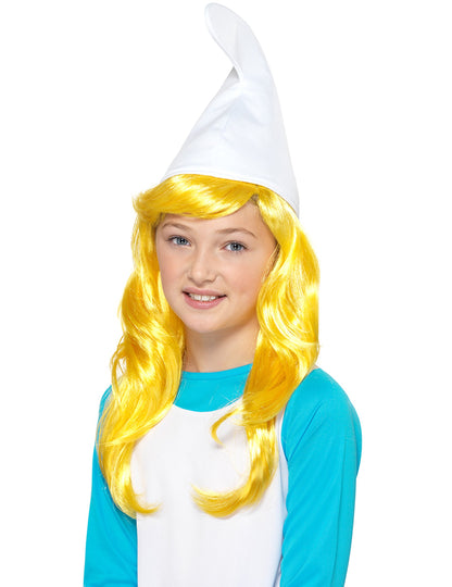 Perucă Smurfette pentru copii