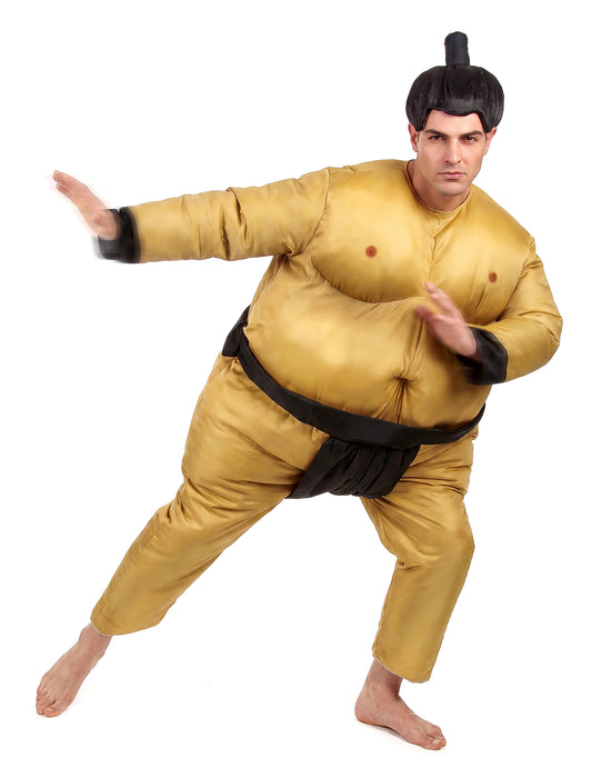Peruca de sumo pentru adulți