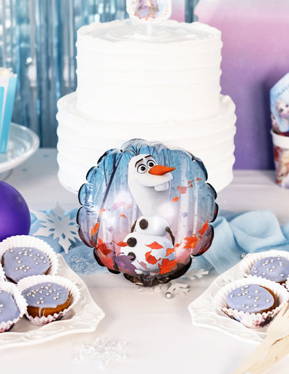 Mică rotundă din aluminiu rotund la Queen des Neiges 2 23 cm