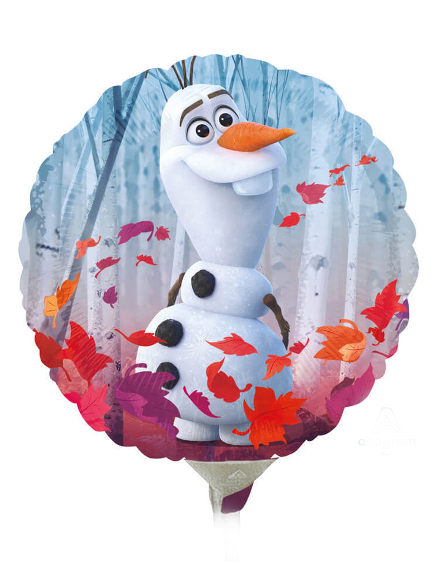 Mică rotundă din aluminiu rotund la Queen des Neiges 2 23 cm
