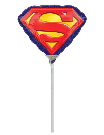 Small Superman Foil Balloon 25 x 20 cm