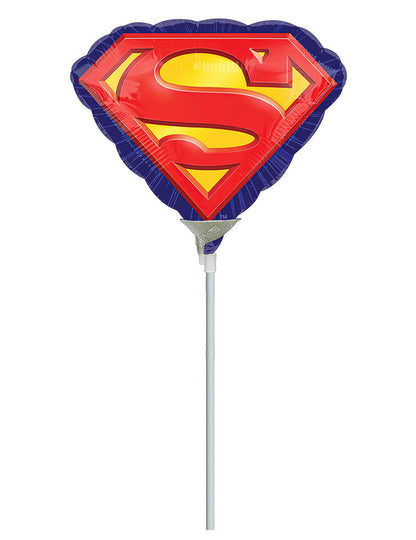 Small Superman Foil Balloon 25 x 20 cm